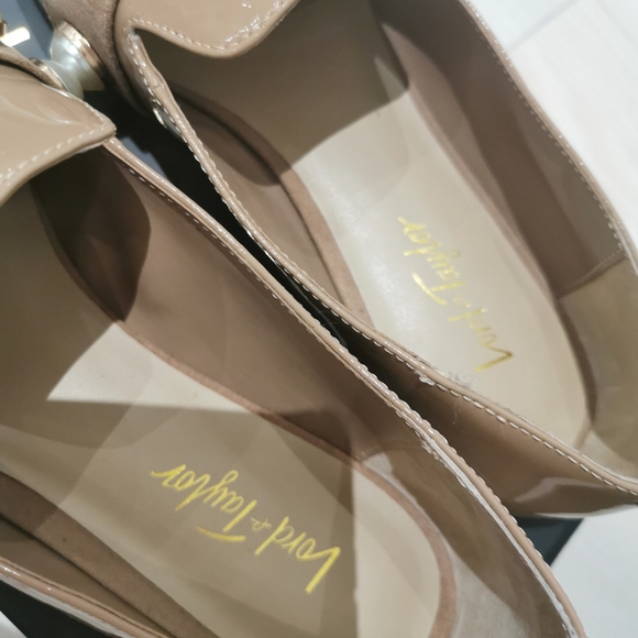 Lord and taylor leather loafers with Faux pearl - Picture 2 of 5